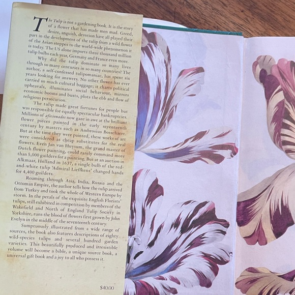The Tulip, by Anna Pavord Hardcover Book First Edition - Picture 2 of 8